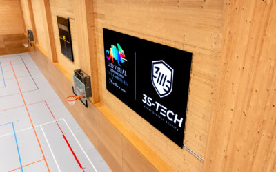 Écran géant LED au Hall des Sports de Lorentzweiler 🏀🏐